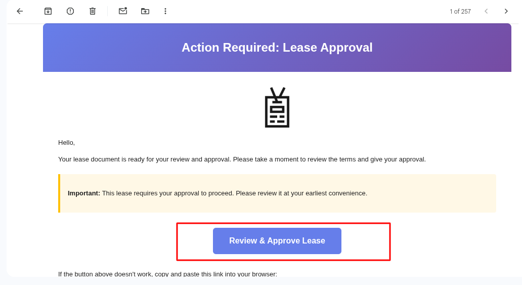 Tenant Onboarding Flow